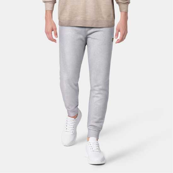 Lyle And Scott Skinny Cuff Sweat Pants Сив Марл D24 Lyle And Scott Skinny Cuff Sweat Pants Сив Марл D24