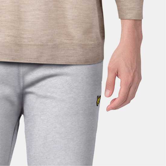 Lyle And Scott Skinny Cuff Sweat Pants Сив Марл D24 Lyle And Scott Skinny Cuff Sweat Pants Сив Марл D24