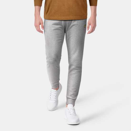 Lyle And Scott Skinny Cuff Sweat Pants Среден сив T28 Lyle And Scott Skinny Cuff Sweat Pants Среден сив T28