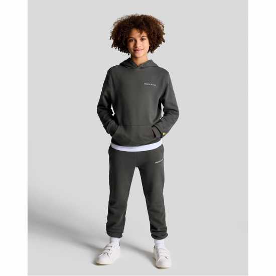 Lyle And Scott Kids' Logo Closed Hem Fleece Joggers Lyle And Scott Kids' Logo Closed Hem Fleece Joggers