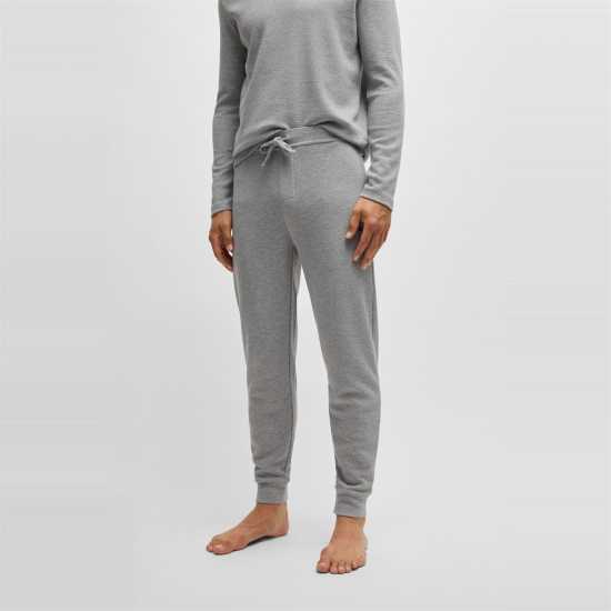 Hugo Boss Boss Men's Bw Waffle Jogging Bottoms Сиво 