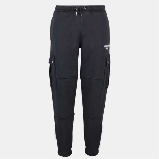 Jack Wills Script Cargo Jog Sn54 Black Jack Wills Script Cargo Jog Sn54 Black