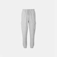 Slazenger Мъжки Панталон Fleece Cargo Pant Mens Grey Мъжки меки спортни долнища