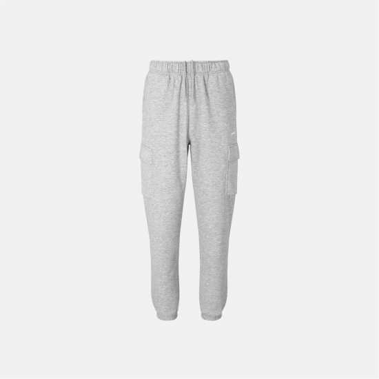 Slazenger Мъжки Панталон Fleece Cargo Pant Mens Grey Мъжки меки спортни долнища