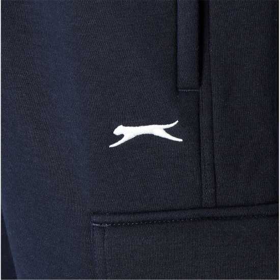 Мъжки меки спортни долнища Slazenger Мъжки Панталон Fleece Cargo Pant Mens Navy Slazenger Мъжки Панталон Fleece Cargo Pant Mens Navy Мъжки меки спортни долнища