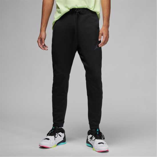 Air Jordan Dri-FIT Sport Men's Air Fleece Pants Black/Black Мъжко облекло за едри хора