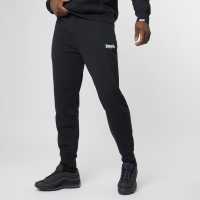 Lonsdale Essentials Joggers Black Мъжко облекло за едри хора