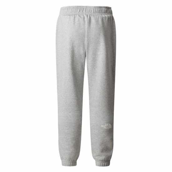 Детско Долнище За Бягане The North Face Tapered Closed Hem Fleece Jogging Bottoms Junior Grey Heather Детски долнища на анцуг