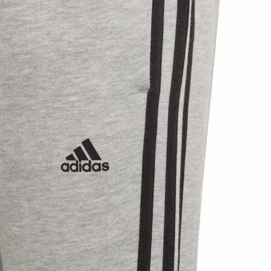 Adidas Essentials 3-Stripes Joggers Kids Сиво/Бяло Детски долнища на анцуг