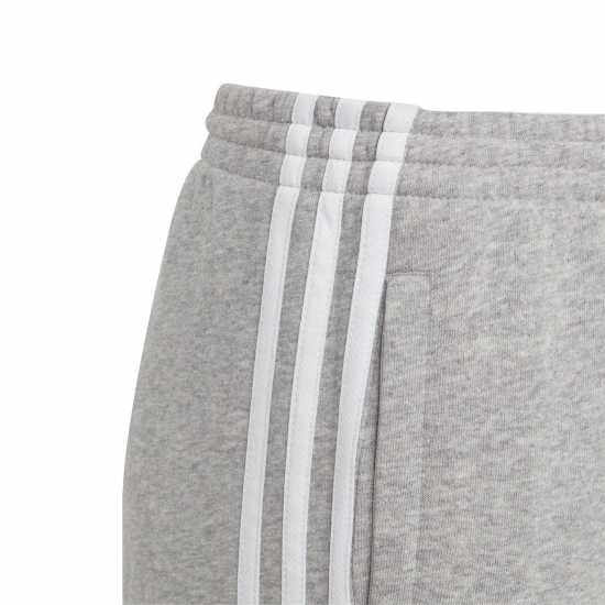 Adidas Essentials 3-Stripes Joggers Kids Сиво/Бяло Детски долнища на анцуг