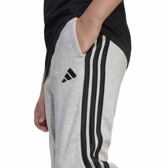 Adidas Essentials 3-Stripes Joggers Kids Сиво/Бяло Детски долнища на анцуг