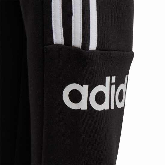 Adidas Essentials 3-Stripes Joggers Kids Черно/Бяло Детски долнища на анцуг