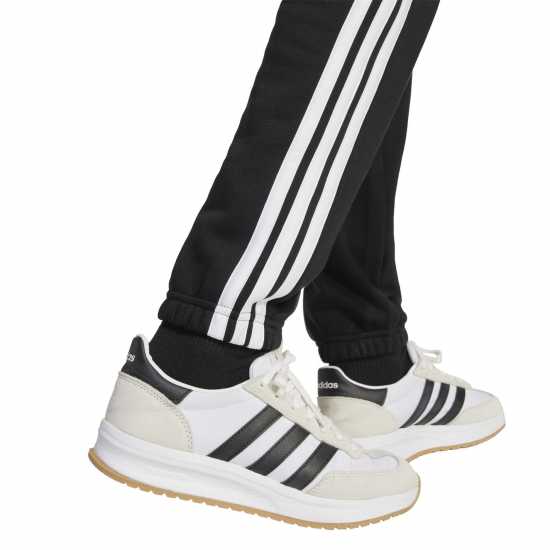 Adidas Essentials 3-Stripes Joggers Kids Черно/Бяло 
