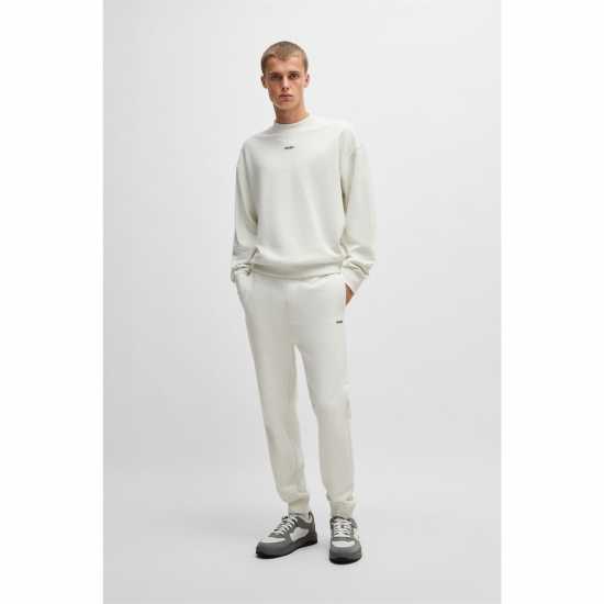 Мъжки меки спортни долнища Hugo Boss Hugo Cotton Track Pants Естествено Hugo Boss Hugo Cotton Track Pants Естествено Мъжки меки спортни долнища