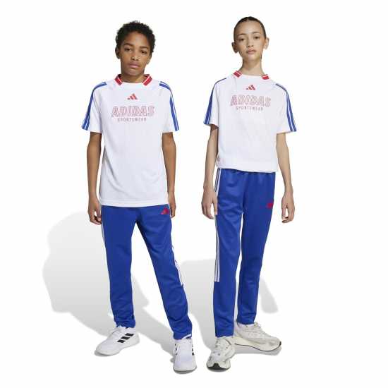 Adidas Детско Спортно Долнище House Of Tiro Tracksuit Pants Juniors Blue Детски долнища на анцуг