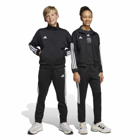 Adidas Детско Спортно Долнище House Of Tiro Tracksuit Pants Juniors Black/Wht Детски долнища на анцуг