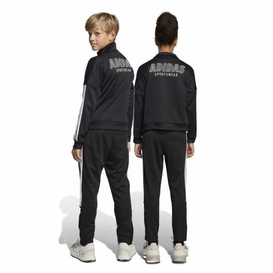 Adidas Детско Спортно Долнище House Of Tiro Tracksuit Pants Juniors Black/Wht Детски долнища на анцуг