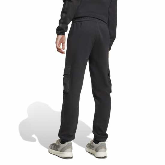 Adidas Utility Fleece Cargo Joggers Juniors Черно Детски долнища на анцуг