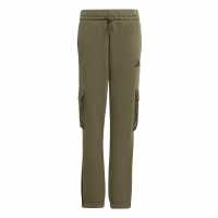 Adidas Utility Fleece Cargo Joggers Juniors Khaki Детски долнища на анцуг