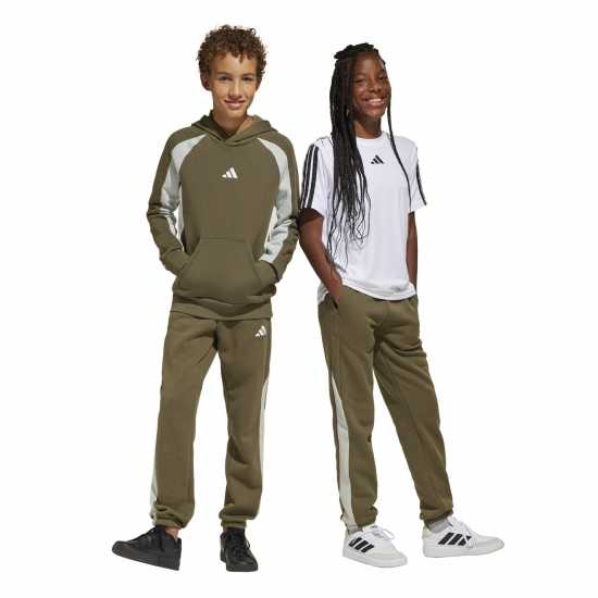 Adidas Kids' Closed Hem Fleece Joggers  