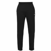 Slazenger Fleece Pants 2.0 Open Hem Black Мъжко облекло за едри хора