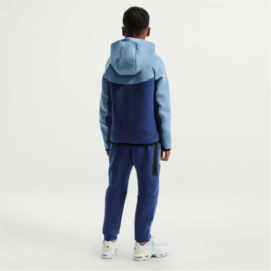 Nike Sportswear Tech Fleece Big Kids' Pants Work Blue 