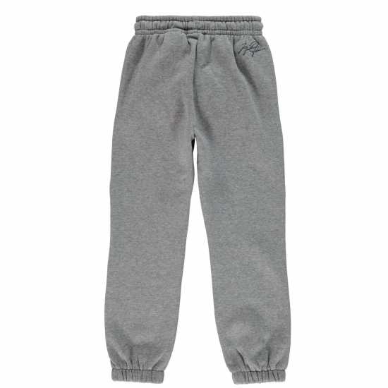 Долнище Полар Момченца Air Jordan Jm Fleece Pants Junior Boys Сива Хизър Детски долнища на анцуг