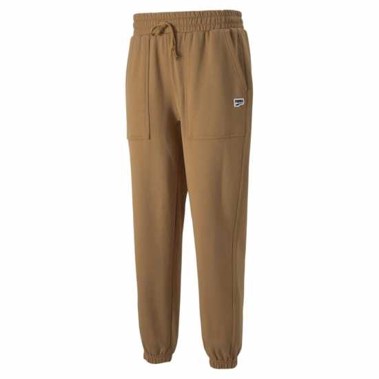 Puma Мъжко Спортно Долнище Fleeced Jogging Bottoms Mens Пустинно кафяво Мъжки меки спортни долнища