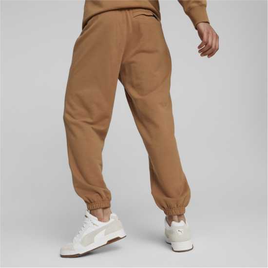 Puma Мъжко Спортно Долнище Fleeced Jogging Bottoms Mens Пустинно кафяво Мъжки меки спортни долнища