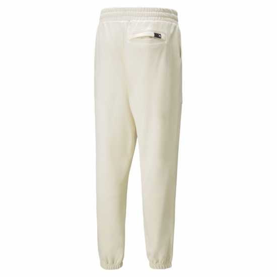 Puma Мъжко Спортно Долнище Fleeced Jogging Bottoms Mens Крем Мъжки меки спортни долнища