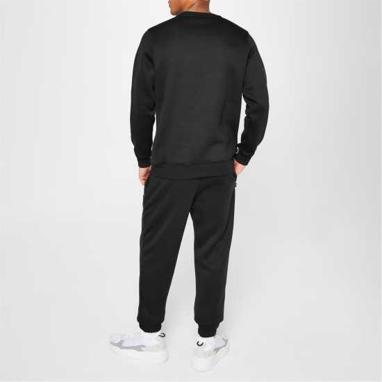 Lonsdale Мъжко Спортно Долнище Essential Joggers Mens Black Мъжко облекло за едри хора