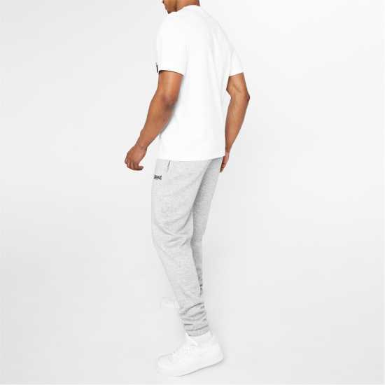 Lonsdale Мъжко Спортно Долнище Essential Joggers Mens Сиво M Мъжки меки спортни долнища