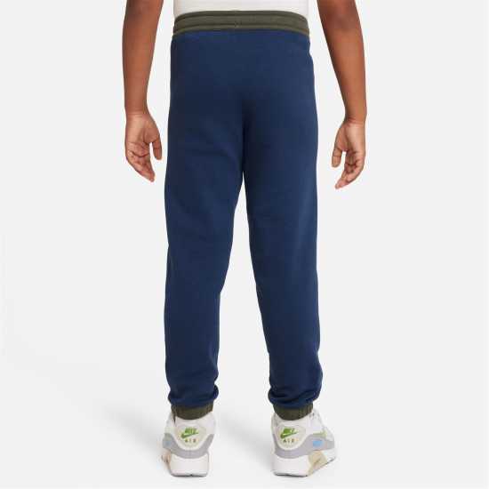 Nike Sportswear Big Kids' (Boys') Jogger Pants Khaki/Navy Детски долнища на анцуг