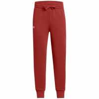 Under Armour Armour Rival Fleece Joggers Junior Orange Детски долнища на анцуг