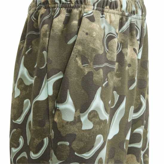 Детски долнища на анцуг Adidas Future Icons Allover Print Joggers Juniors Зелено Adidas Future Icons Allover Print Joggers Juniors Зелено Детски долнища на анцуг