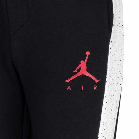 Air Jordan Speckle Pant Jn34 Black/White Детски долнища на анцуг