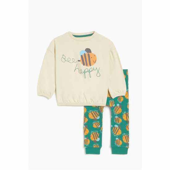 Hello World Boys Bee Happy Jog Set  Детски долнища на анцуг