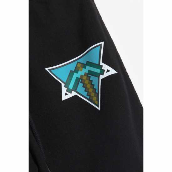 Minecraft Boys Black Joggers  