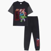 Character Marvel T-Shirt And Jogger Set  Детско облекло с герои