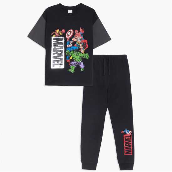 Character Marvel T-Shirt And Jogger Set  Детски долнища на анцуг