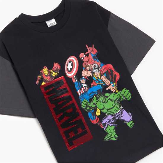 Character Marvel T-Shirt And Jogger Set  Детски долнища на анцуг