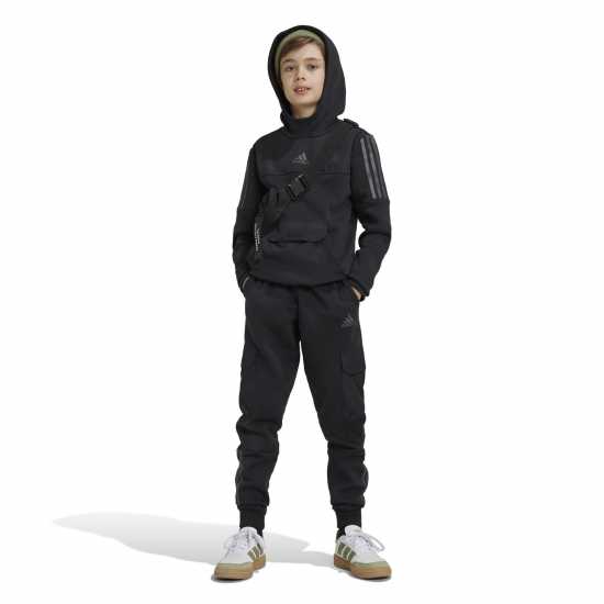 Adidas Utility Joggers Juniors Черно Детски долнища на анцуг