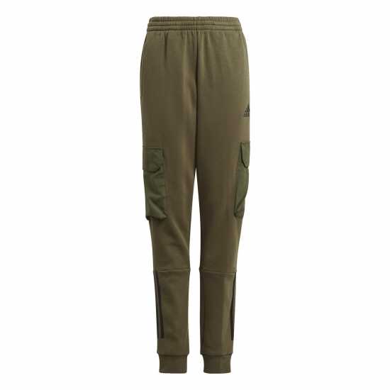 Детски долнища на анцуг Adidas Utility Joggers Juniors Хаки Adidas Utility Joggers Juniors Хаки Детски долнища на анцуг