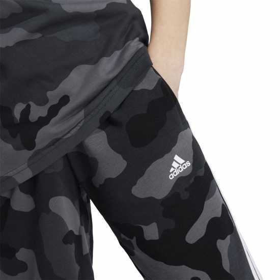 Adidas Junior Camo Pant Черно камуфлаж Детски долнища на анцуг