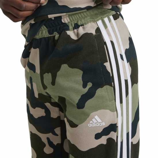 Adidas Junior Camo Pant Зелена Камуфлаж Детски долнища на анцуг