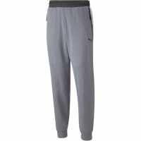 Puma Мъжко Спортно Долнище Logo Jogging Bottoms Mens Тъмно сиво Мъжки меки спортни долнища