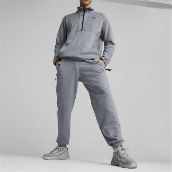 Мъжки меки спортни долнища Puma Мъжко Спортно Долнище Logo Jogging Bottoms Mens Тъмно сиво Puma Мъжко Спортно Долнище Logo Jogging Bottoms Mens Тъмно сиво Мъжки меки спортни долнища