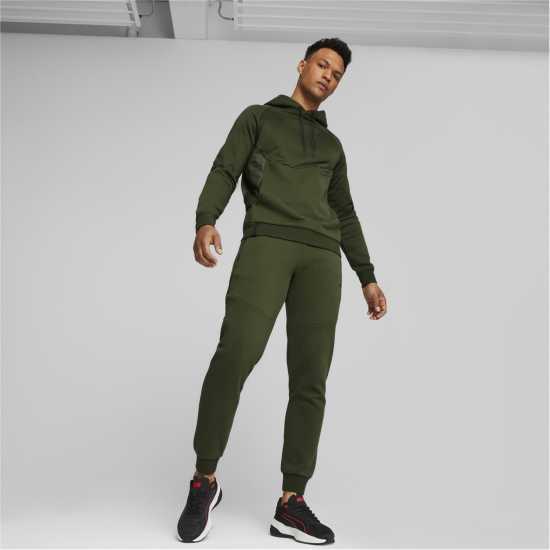 Puma Мъжко Спортно Долнище Logo Jogging Bottoms Mens Мирт Мъжки меки спортни долнища