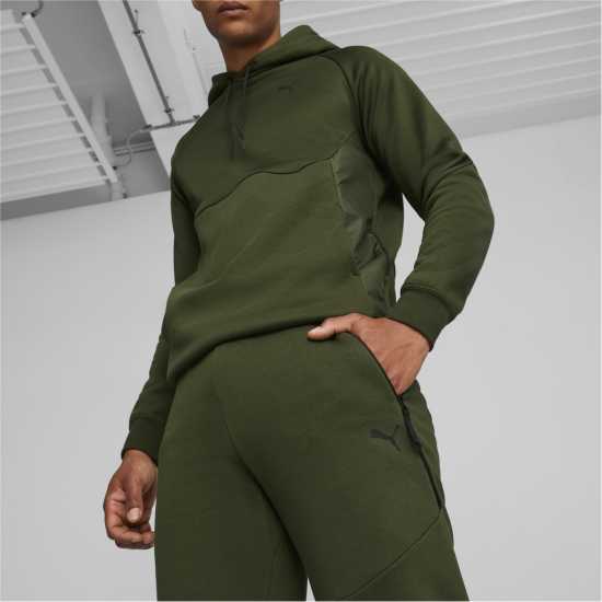 Puma Мъжко Спортно Долнище Logo Jogging Bottoms Mens Мирт Мъжки меки спортни долнища