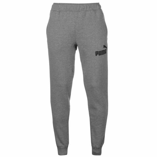 Puma Мъжко Долнище Полар Tapered Fleece Pants Mens Сиво Мъжки меки спортни долнища